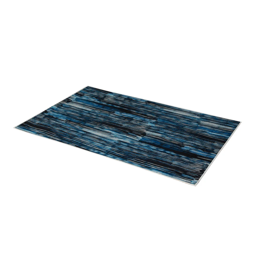 Isabella Flatweave Blue/Black Rug