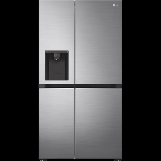 LG NatureFRESH GSLV71PZTF Wifi Connected American Fridge Freezer - Steel
