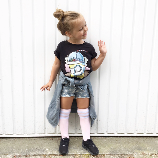 Milkshake Kids Shirt, Summer Trendy Hipster Vintage T-Shirt, Kids, Clothes Clothing Boy Shirt Girls