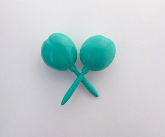 Each Maraca Aqua Turquoise Maracas Fiesta Party Favor Shake For A Kiss Destination Wedding Party Favor Birthday Corporate Event