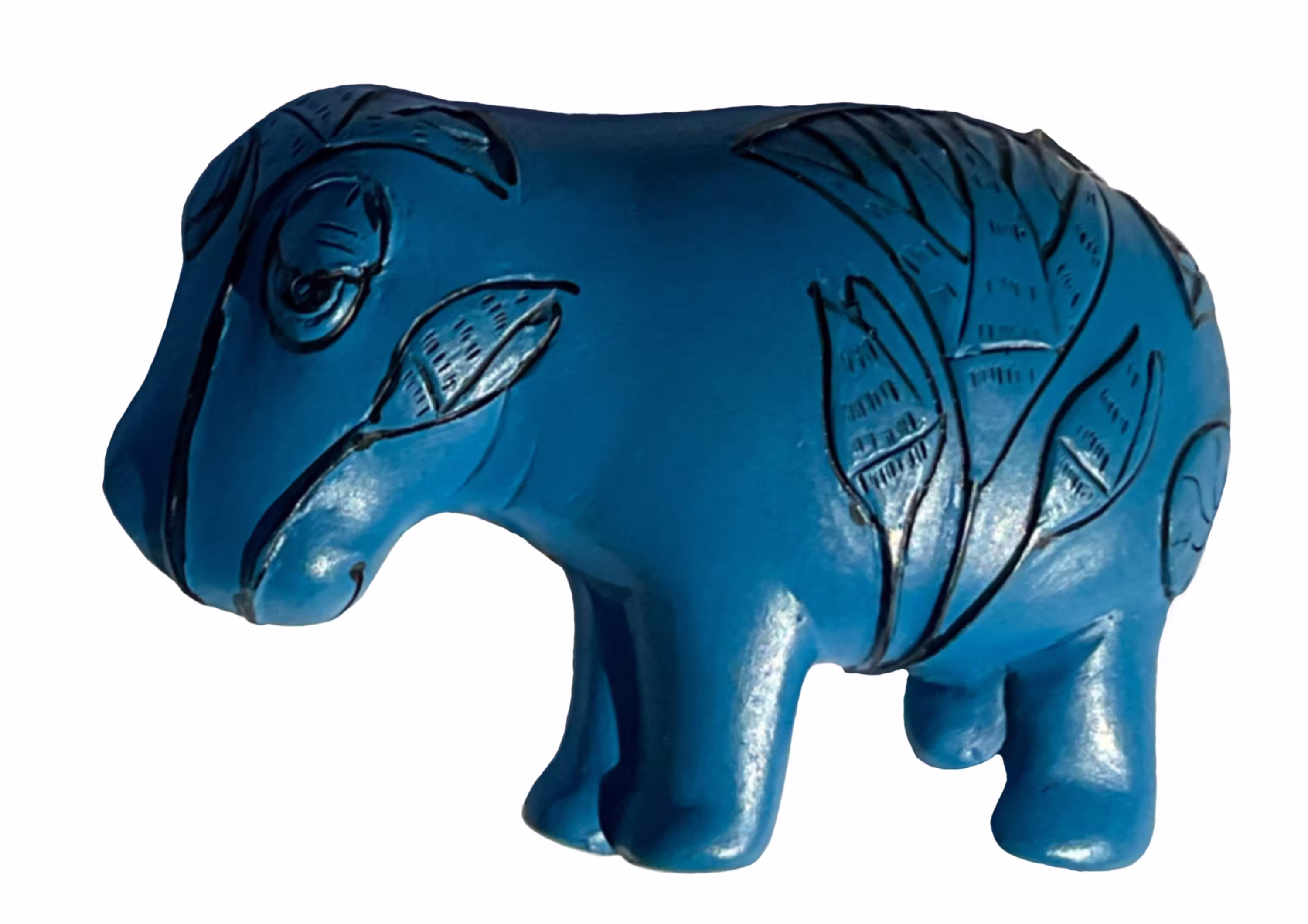 Egyptian Blue Hippo