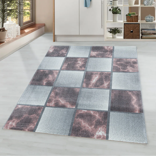 Laymon Flatweave Rose Rug