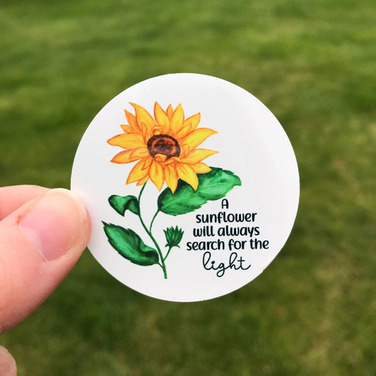 Magnet | Sunflower Gifts Post Box Gift Letterbox Fridge Small Token For Women Mental Health