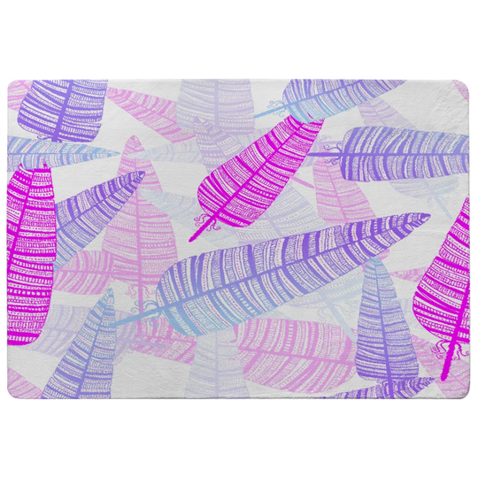 Mynatt Shaggy Purple Area Rug