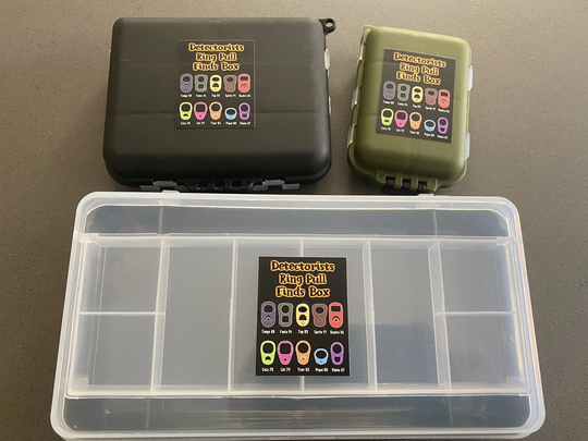 Metal Detecting Finds Box X 3 Small, Large, Xlarge