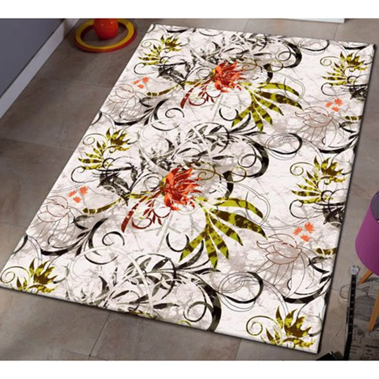 Dalit Flatweave Beige/Black/Green Rug
