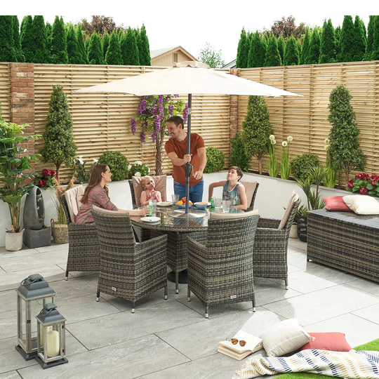Anavae 6 Seater Dining Set