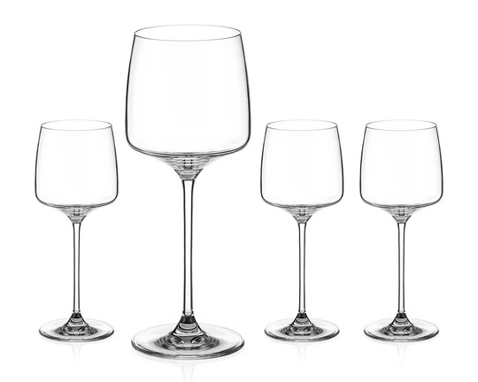 Diamante Premium Wine Glasses Pair -