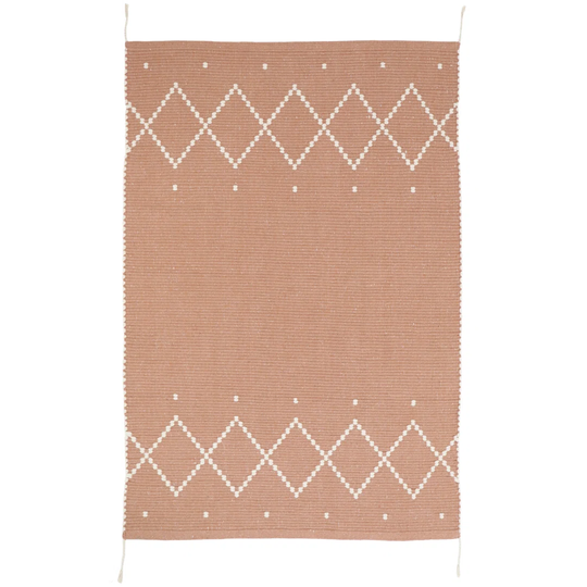 Karstynn Handwoven Clay Pink Rug