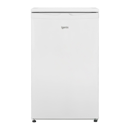 Igenix IGR3048W Freestanding Under Counter Fridge, 89 Litre, White