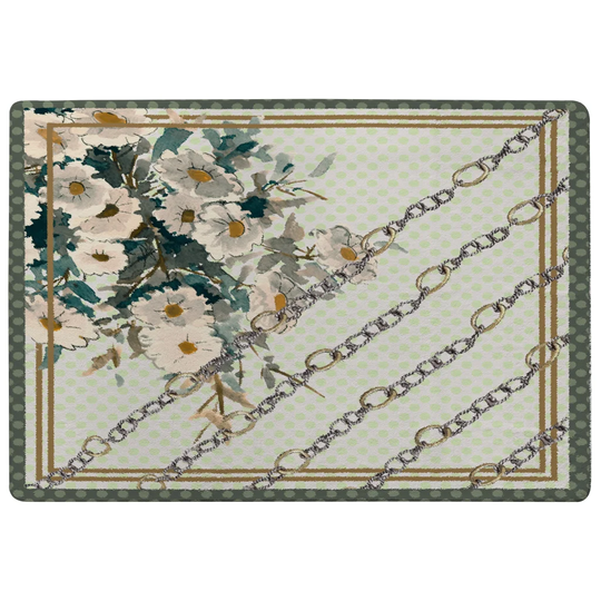Nave Shaggy White Area Rug