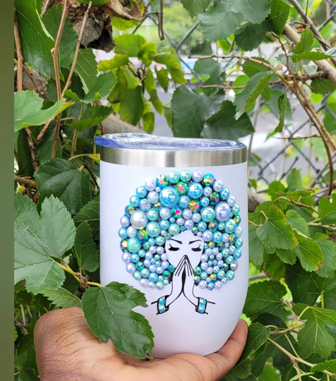 Wine Tumbler | Glass Travel Double Wall Insulated