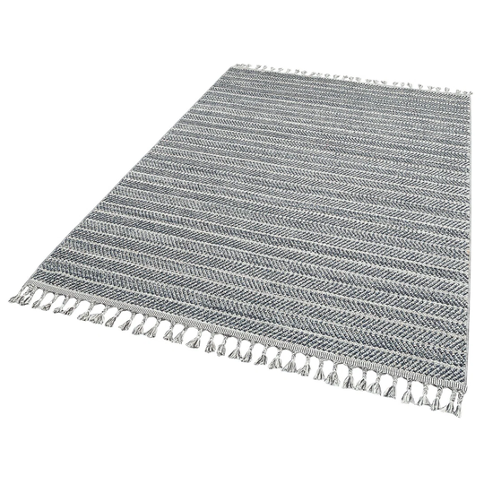 Dalmacio Flatweave Grey Rug
