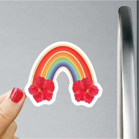 Red Rainbow Magnet