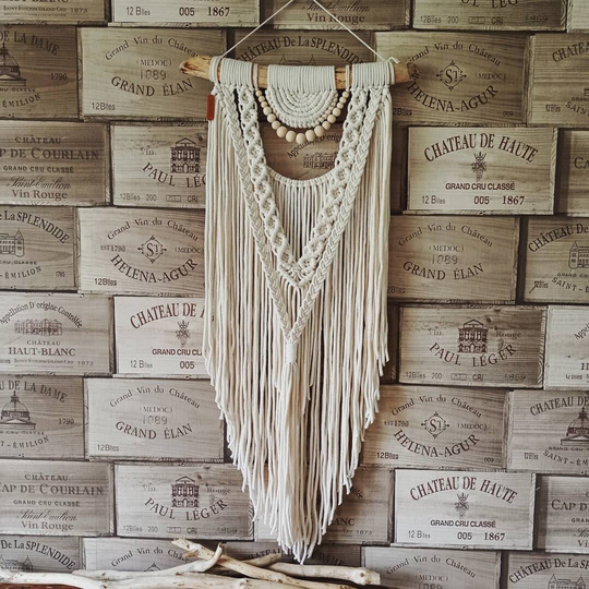 Macrame Wall Hanging, Bohostyle Home Decor