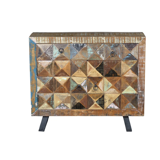 Colston 100 Cm Wide 2 Drawer Solid Wood Sideboard