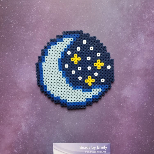 Night Sky Magnet/Ornament - Handmade Home Decor