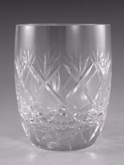 Whitefriars Glass - Garland Cut Tumbler/Glasses 3 1/2