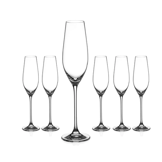 Rona 210ml Glass Flute