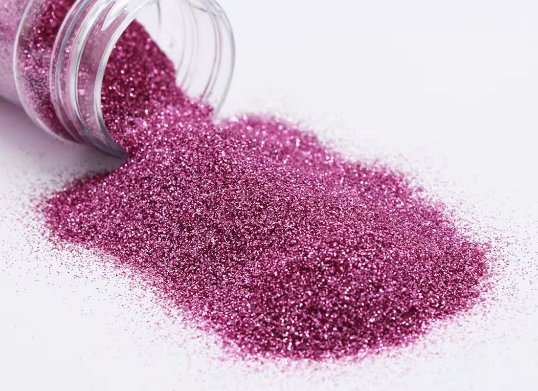 Metallic Blush Fine Glitter - 2Oz Shaker