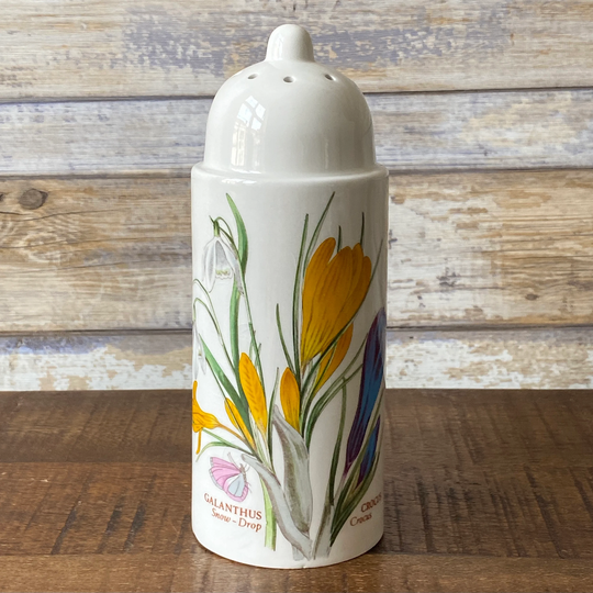 Vintage Portmeirion Botanic Garden Crocus & Snow Drop Sugar Shaker