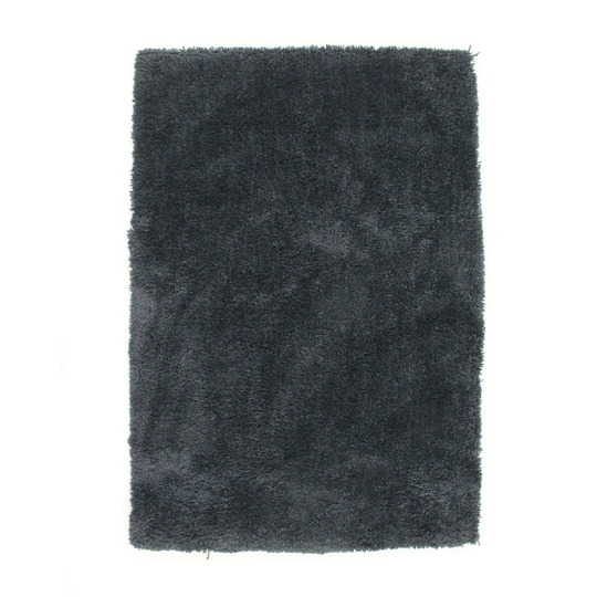 Morey Shaggy Black Rug