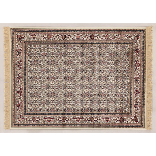 Cream/Red/Black Rug