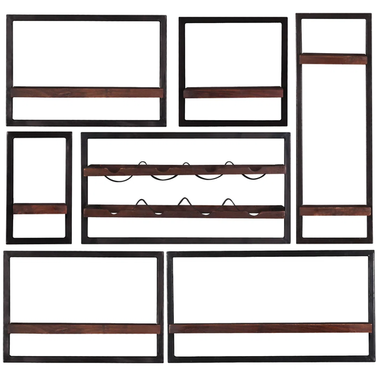 9 Piece Accent Shelf