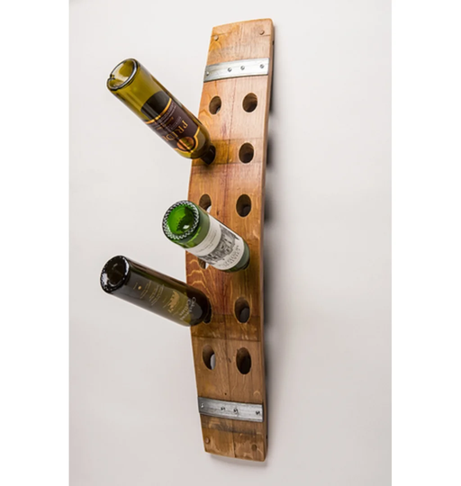 Worcester 12 Bottle in Walnut - Oak