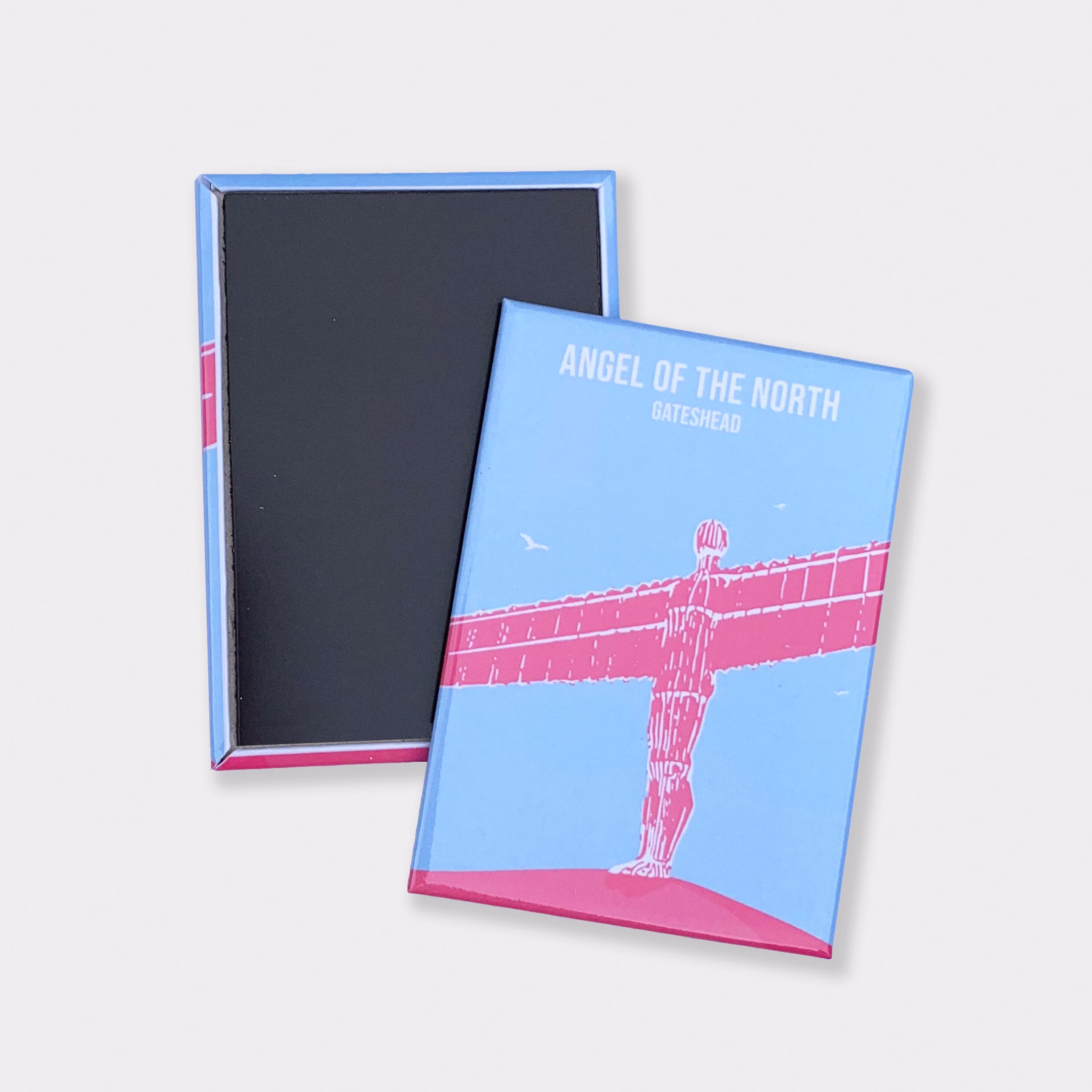 Angel Of North Gateshead Fridge Magnet, Newcastle Upon Tyne East Art Gift