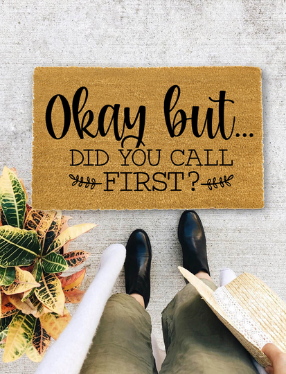Funny Doormats, Closing Gift, Door Mat, New Home Gift, Wedding Gift - 2053