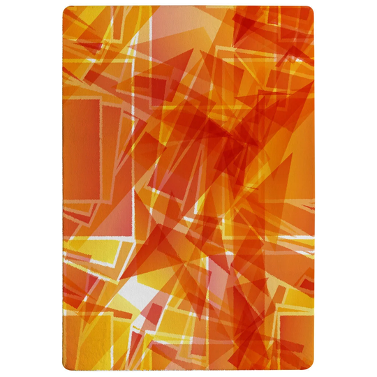 Leonard Shaggy Orange Rug