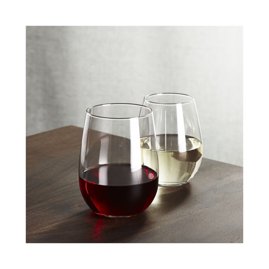 (Single) Unbreakable Tritan Stemless Wine Glasses 390ml