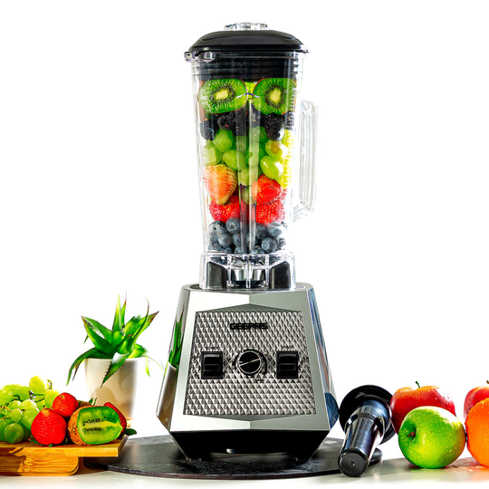 Geepas 1500W Super Jug Blender Smoothie Maker Juicer 2L PC Jar Tabletop Processor Protein Milk Shake Maker