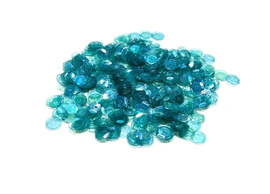 Transparent Iridescent Light Jasper Sequins Multiple Sizes Available