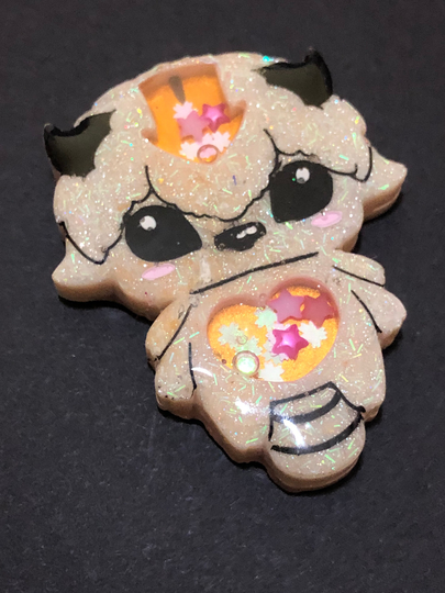 Appa Shaker Keychain | Glows in The Dark