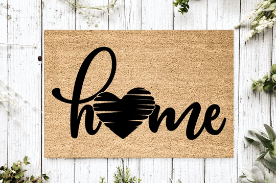 Home Doormat | Housewarming Gift Wedding Custom Personalized Welcome Mat Closing Front Door