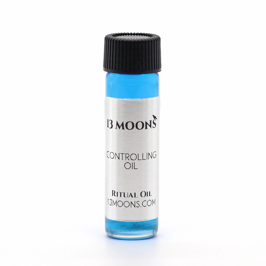 Controlling Oil By 13 Moons, Spiritual Oil, Ritual Anointing Blended Essential Oils For Wicca, Witchcraft