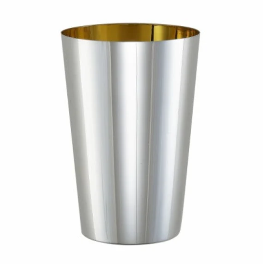 sterling Silver Cup 9.2cm High - Plain Beaker