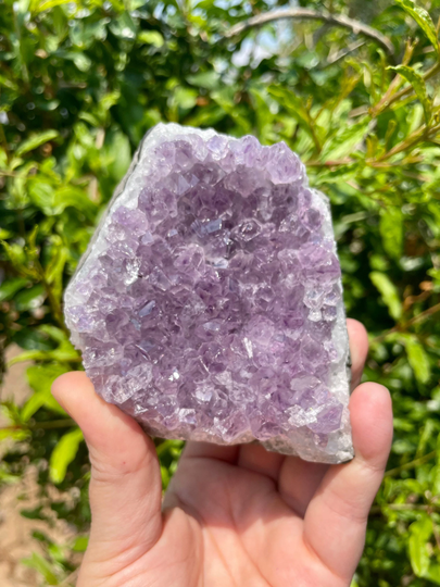 Rainbow Natural Amethyst Geode Cluster Rare Large Quality From Uruguay