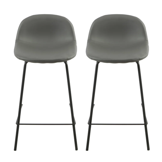 Aavo Pair Of Helsinki Bar Stools Tan