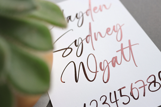 Handwritten Vinyl Lettering, Calligraphy Name Labels, Personalised Tags, Wedding Stickers, Custom Decals Sticker, Labels