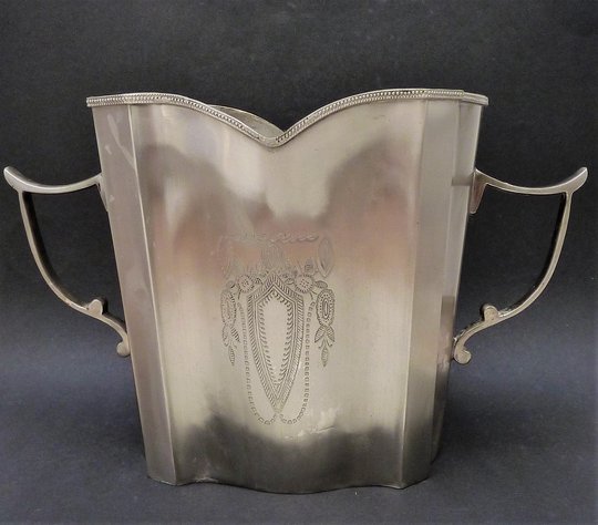 Art Nouveau Pewter Champagne Bucket