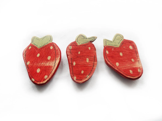 strawberry Home Decor, Summer Magnet