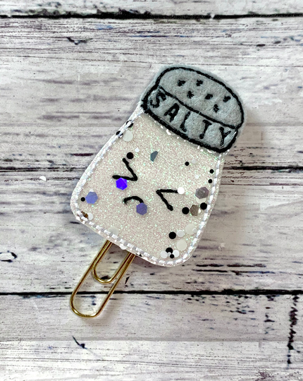 Salty Planner Clip, Be Paperclip, Salt Feltie Paperclip Bookmark, Bible Accessories, Journal