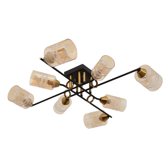Harbert 8-Light 80cm Semi Flush Mount