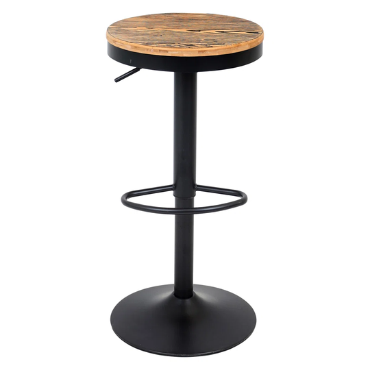 Camellia Height Adjustable Swivel Bar Stool