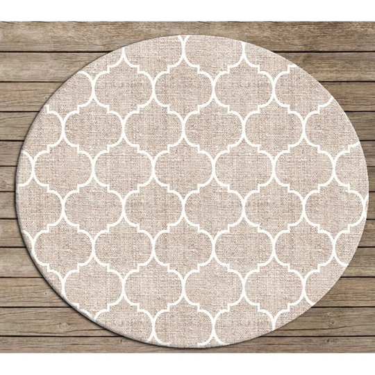 Borland Flatweave Beige/White Rug