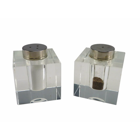 2 Piece Square Salt and Pepper