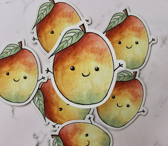 Smiley Mango Magnet For Fridge Cute Hawaii Fruits